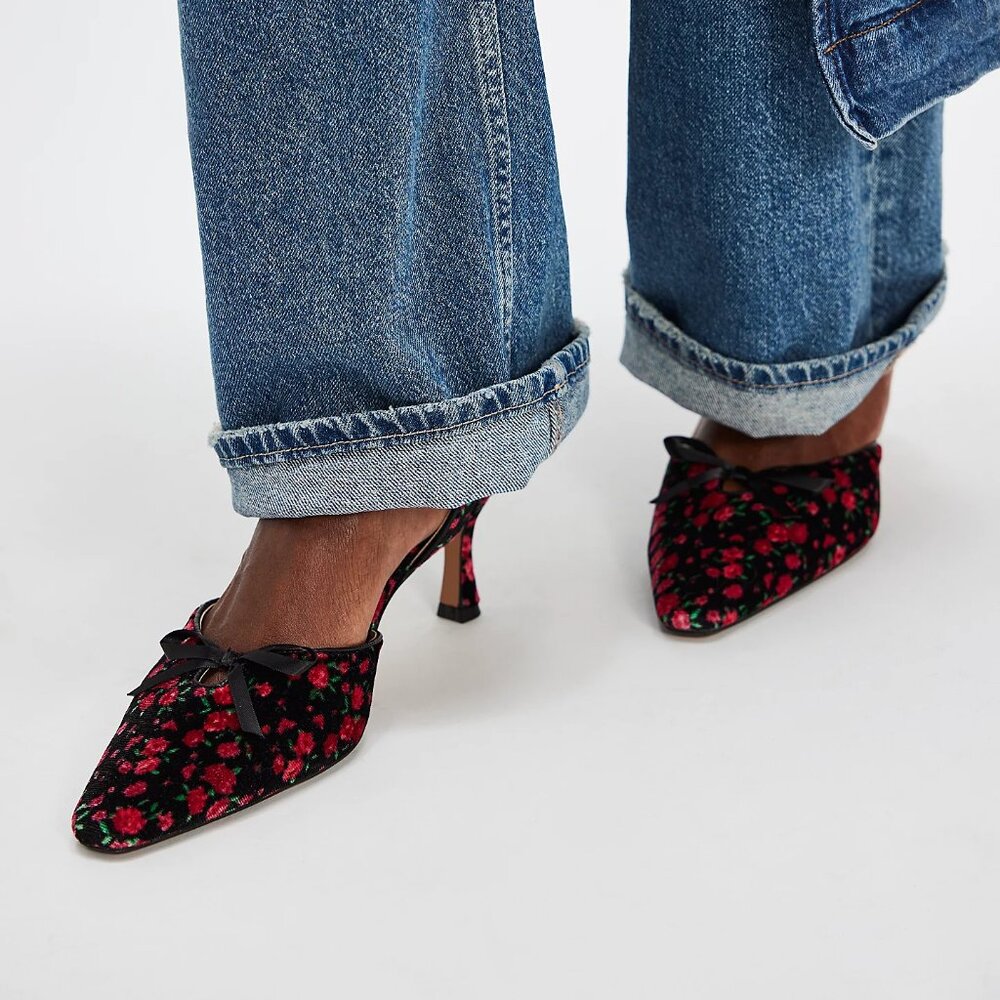 NWT Lyana Heel in Rose